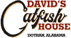 Logo for David's Catfish House in Dothan, AL