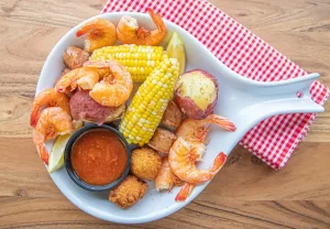 Low Country Boil at David's Catfish house in Dothan